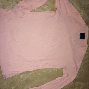 Abercromie & Fitch Small Pink Long Sleeve Shirt